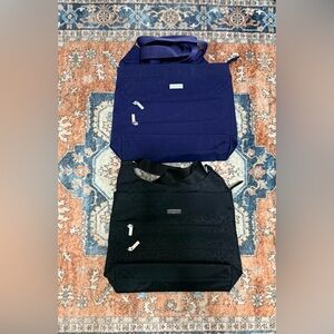 Baggalinni Crossbody Bucket Bagg Navy and Cheetah Black Print